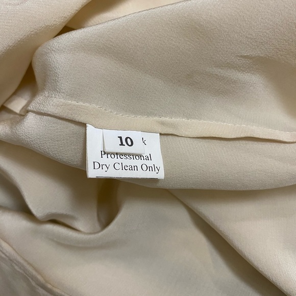 Sold-Ulla Johnson Silk Peasant Cutout Blouson Dress 10 - Picture 8 of 10